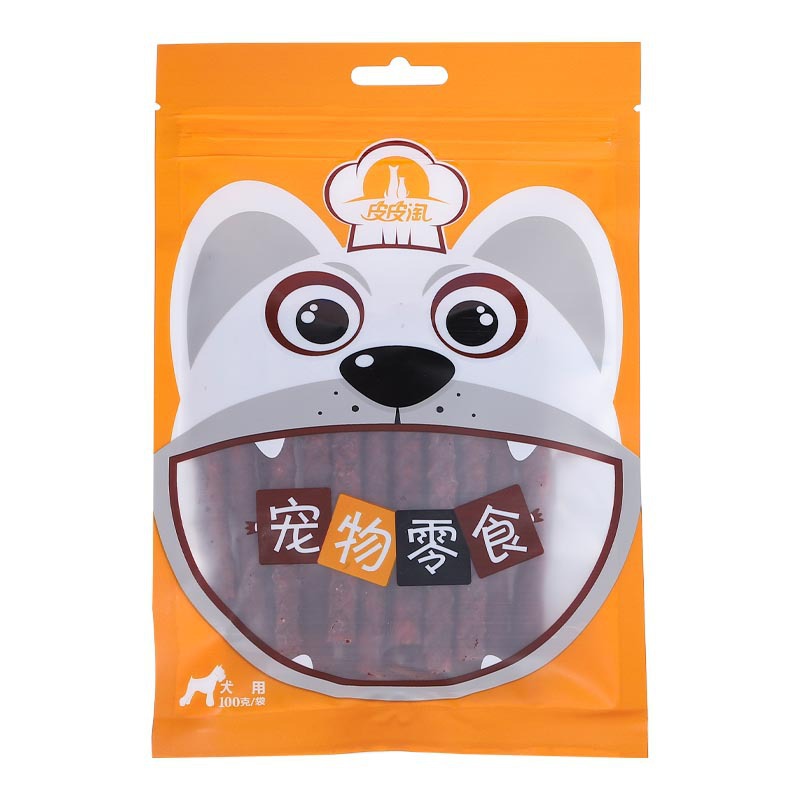 Que thịt bò Taotaopet bổ sung Ca - Bánh thưởng thịt bò cho chó mèo- 100g