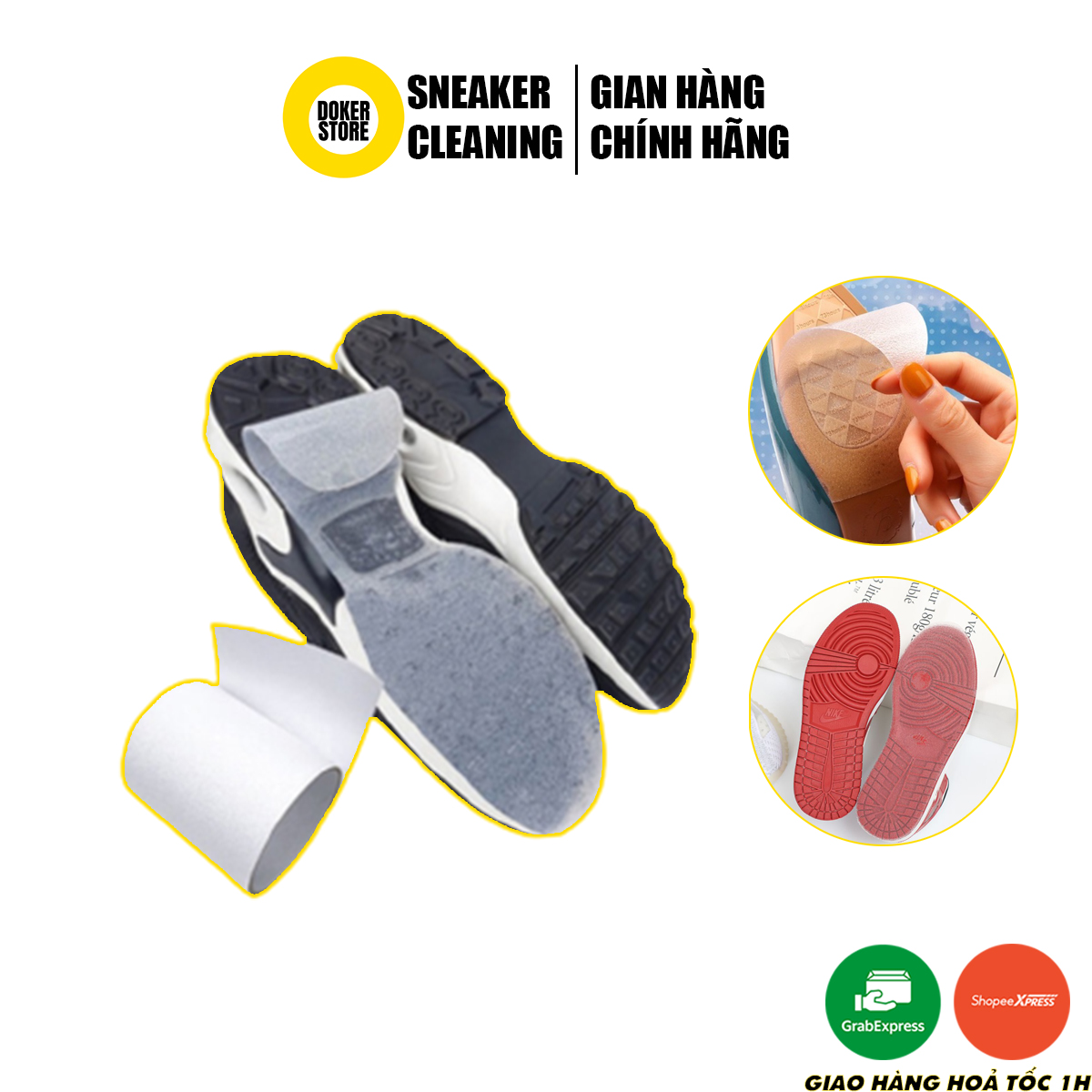 Miếng dán sole bảo vệ đế giày, miếng dán Sole 3M Protector Sneaker USA