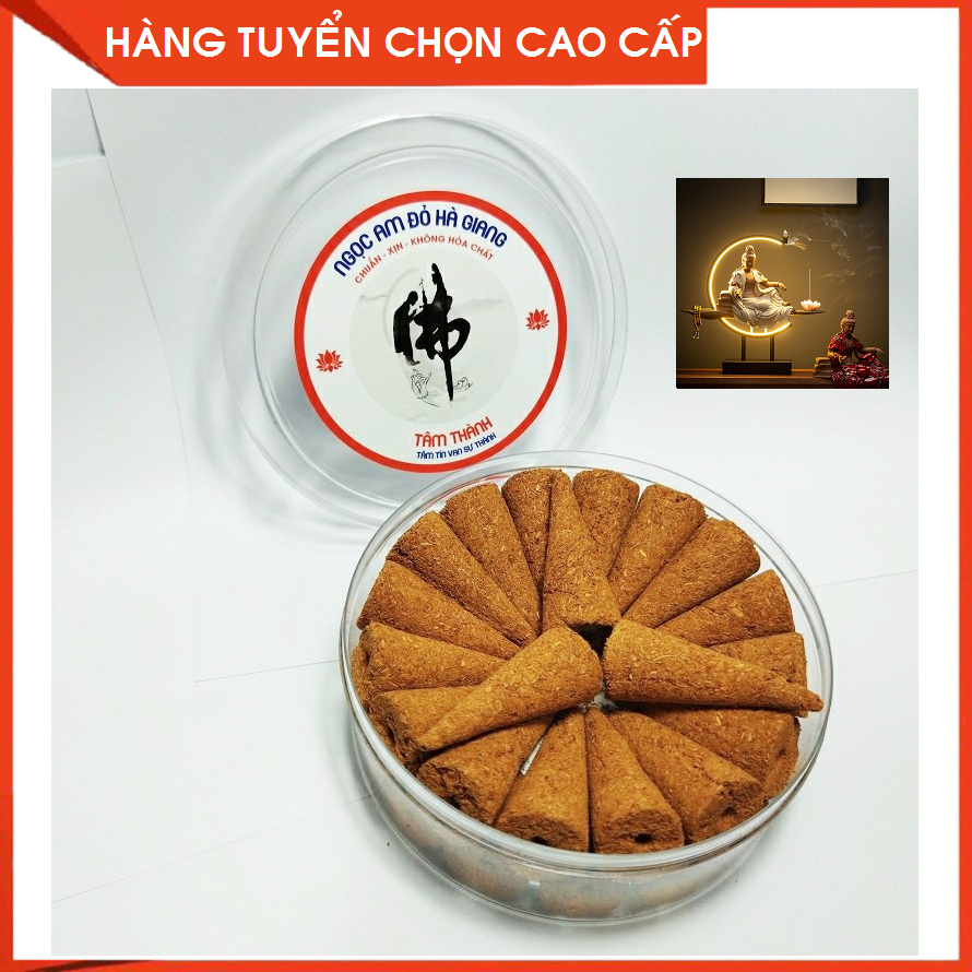 (CHUẨN, XỊN) Hộp 35 Nụ Ngọc Am ĐỎ Hà Giang CỰC THƠM, NGUYÊN CHẤT 100% XUA ĐUỔI MUỖI, CÔN TRÙNG - Nụ Ngọc Am