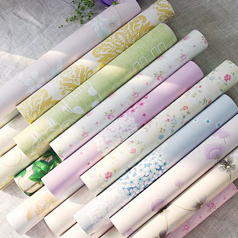 Giấy dán tường sẵn keo nhiều mẫu cây hoa , decal trang trí phòng ngủ,dây, hoa,lá,decor cỏ hoa. CT040