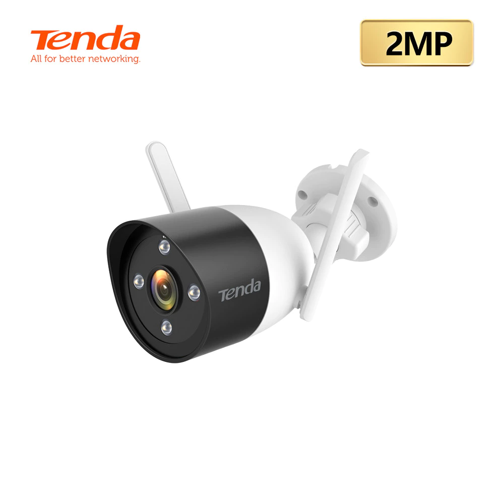  Camera Wifi Ngoài Trời Tenda RT3 Độ Phân Giải 1080P 2MP 3MP 2K đàm thoại 2 chiều ban đêm có màu hỗ trợ thẻ nhớ lên đến 128GB - Hãng phân phối chính thức 