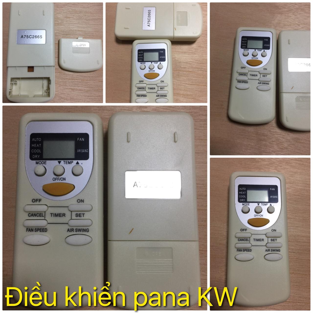 Remote điều hòa Pana KW tiện dụng