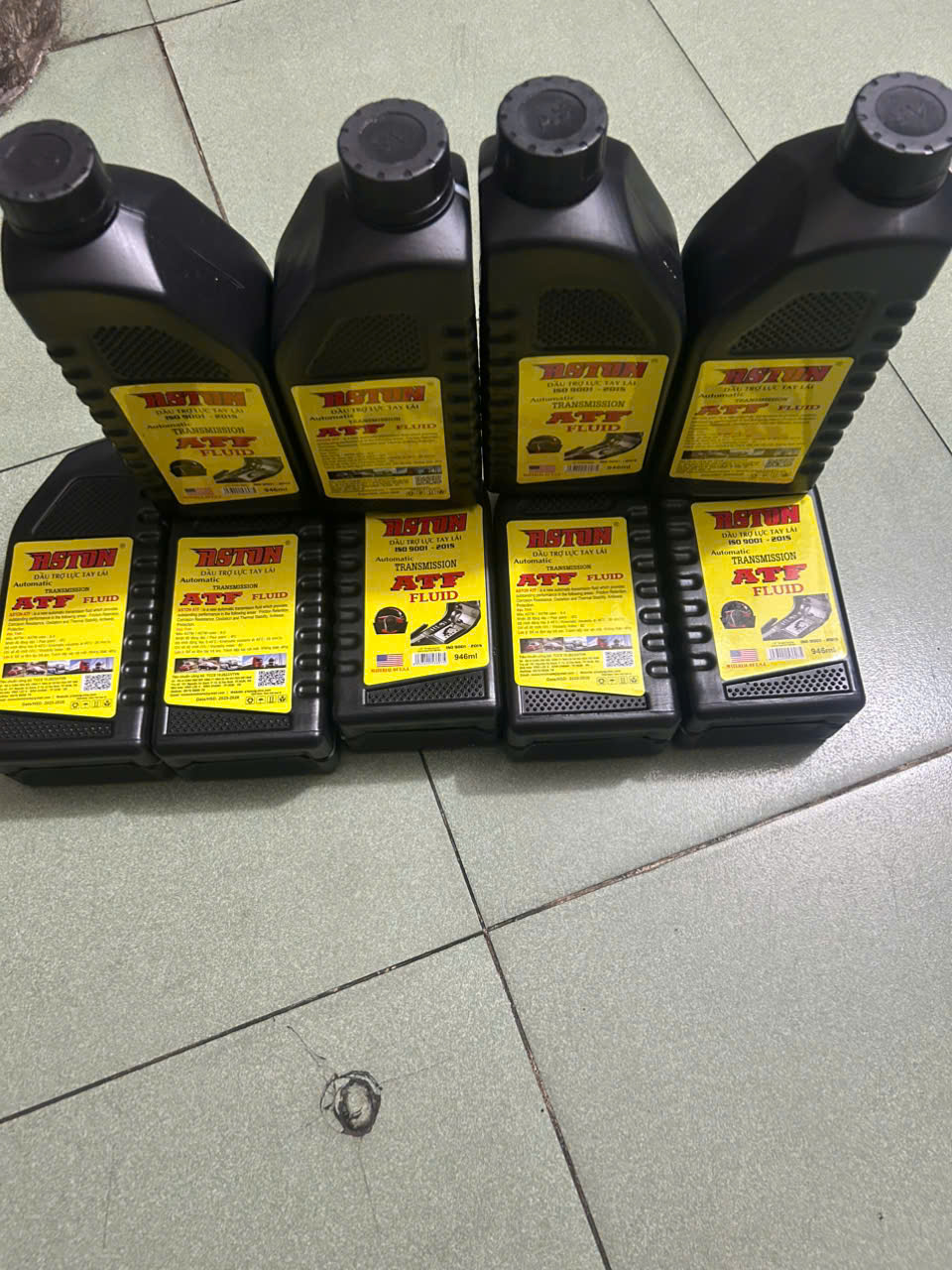 Dầu trợ lực tay lái ô tô xe tải, dầu thuỷ lực ô tô, máy móc ATF