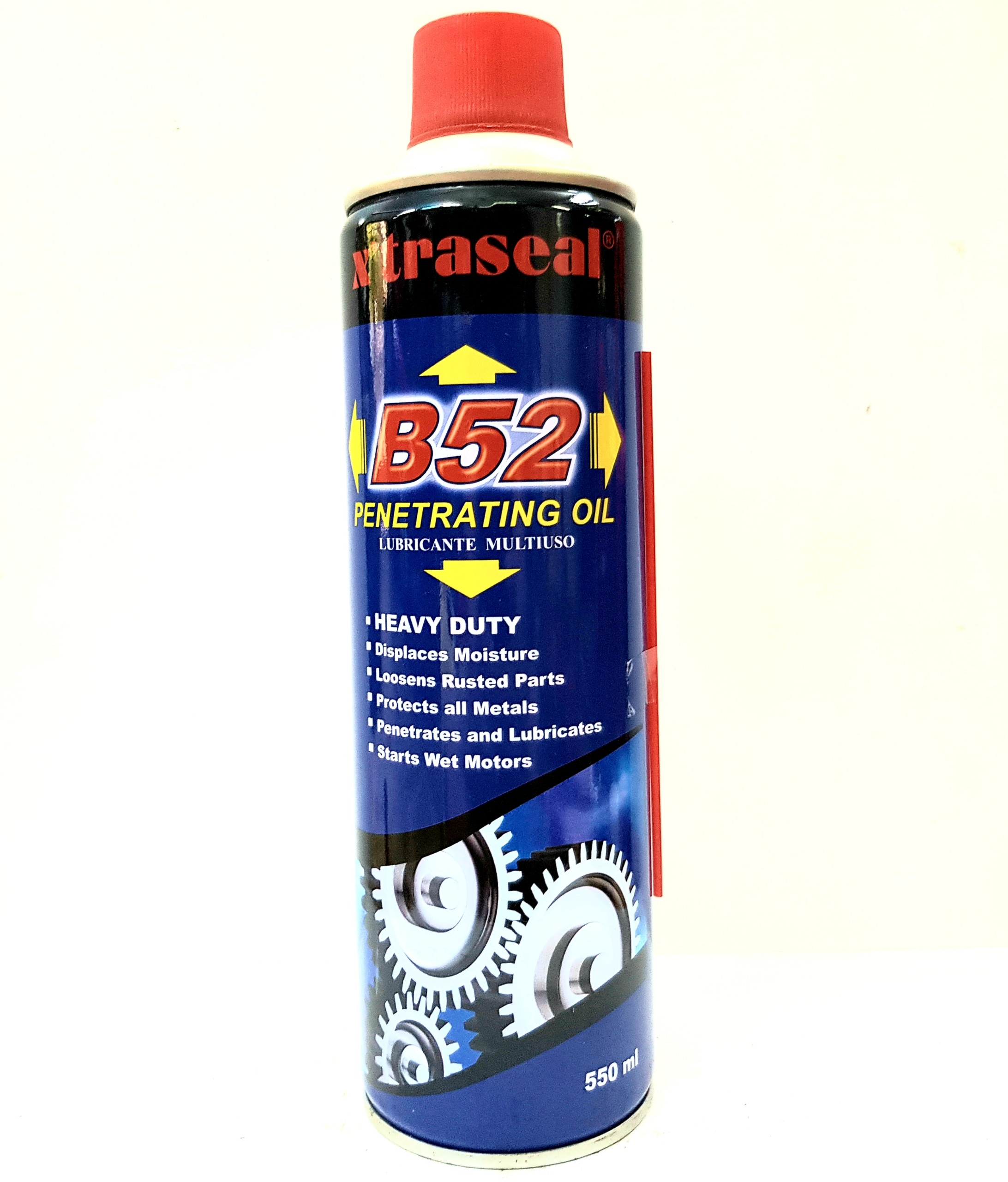 Mua 3 chai tặng bàn chải - Dầu Xịt chống rỉ sét bôi trơn dưỡng sên Xtraseal B52 550ml