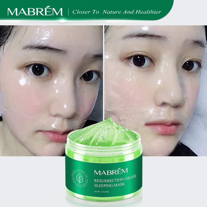 MABREM Mặt nạ dưỡng da 50g dưỡng ẩm chống lão hóa làm trắng da thích hợp dùng khi ngủ - INTL