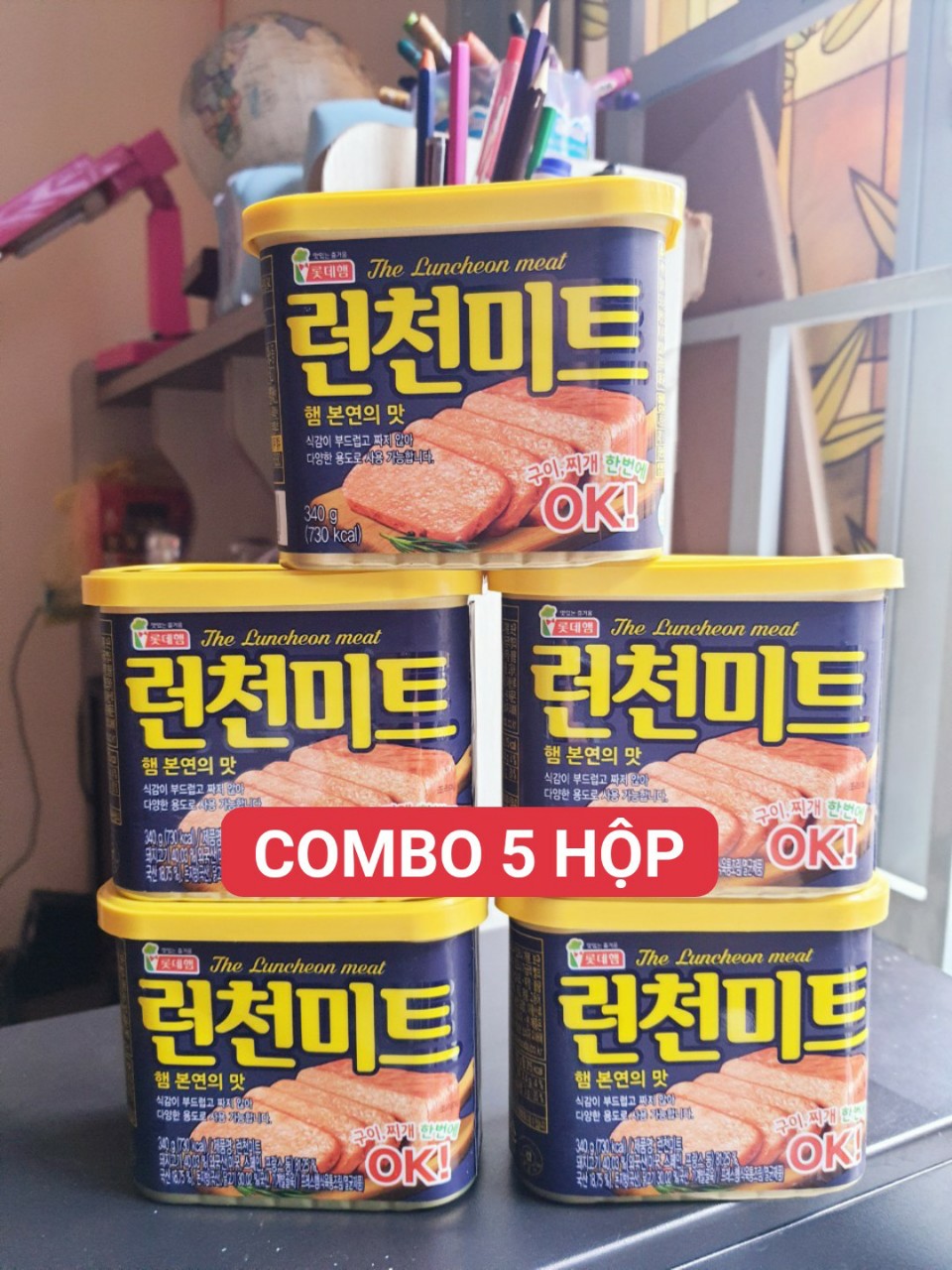 Combo 5 hộp thịt hàn quốc