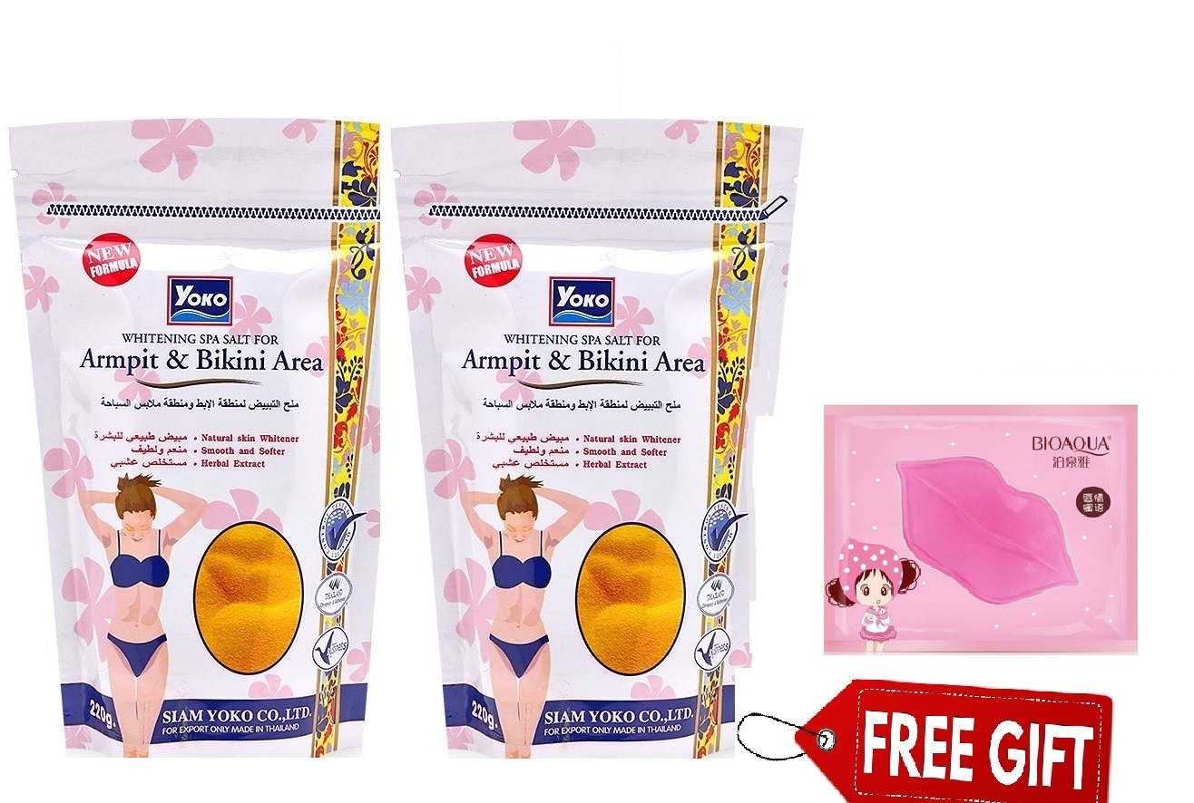 MUA 2 TẶNG 1 MASK- Muối Tẩy Tế Bào Chết Yoko Thái Lan Trắng Da 220gr