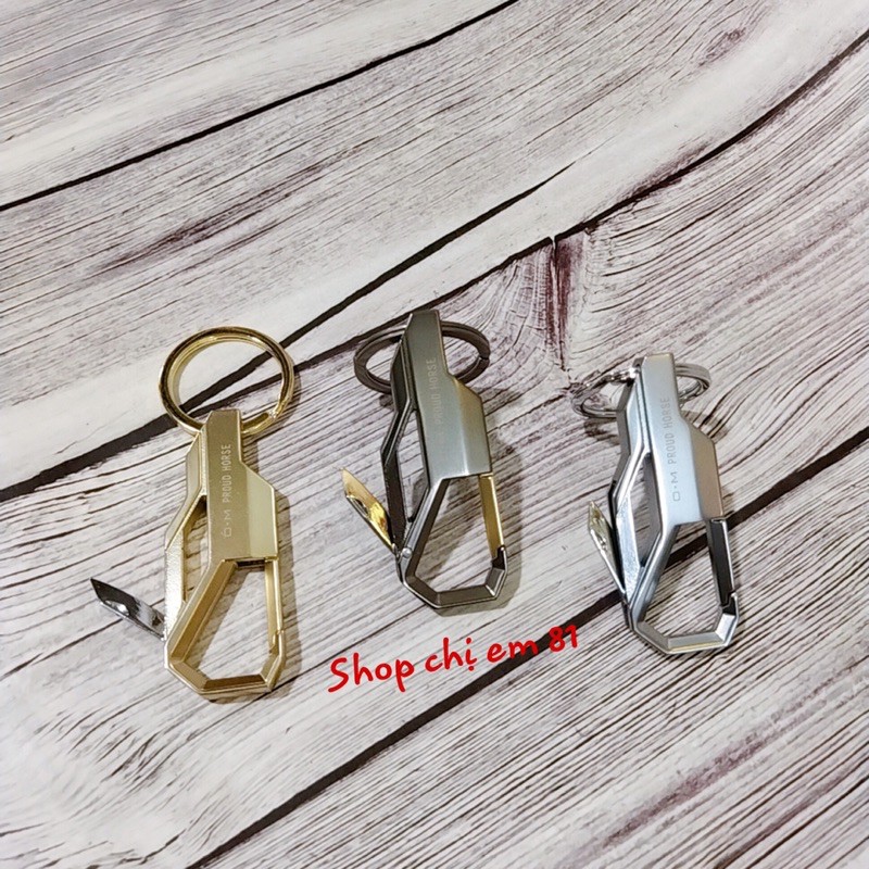 Móc khoá xe máy, móc khoá ô tô cao cấp - xịn xò, có chốt móc đĩa quần