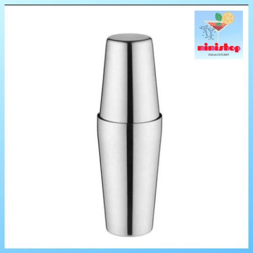 Shaker boston 2 mảnh inox - shaker boston 2 đầu inox 2 đáy - dụng cụ pha chế