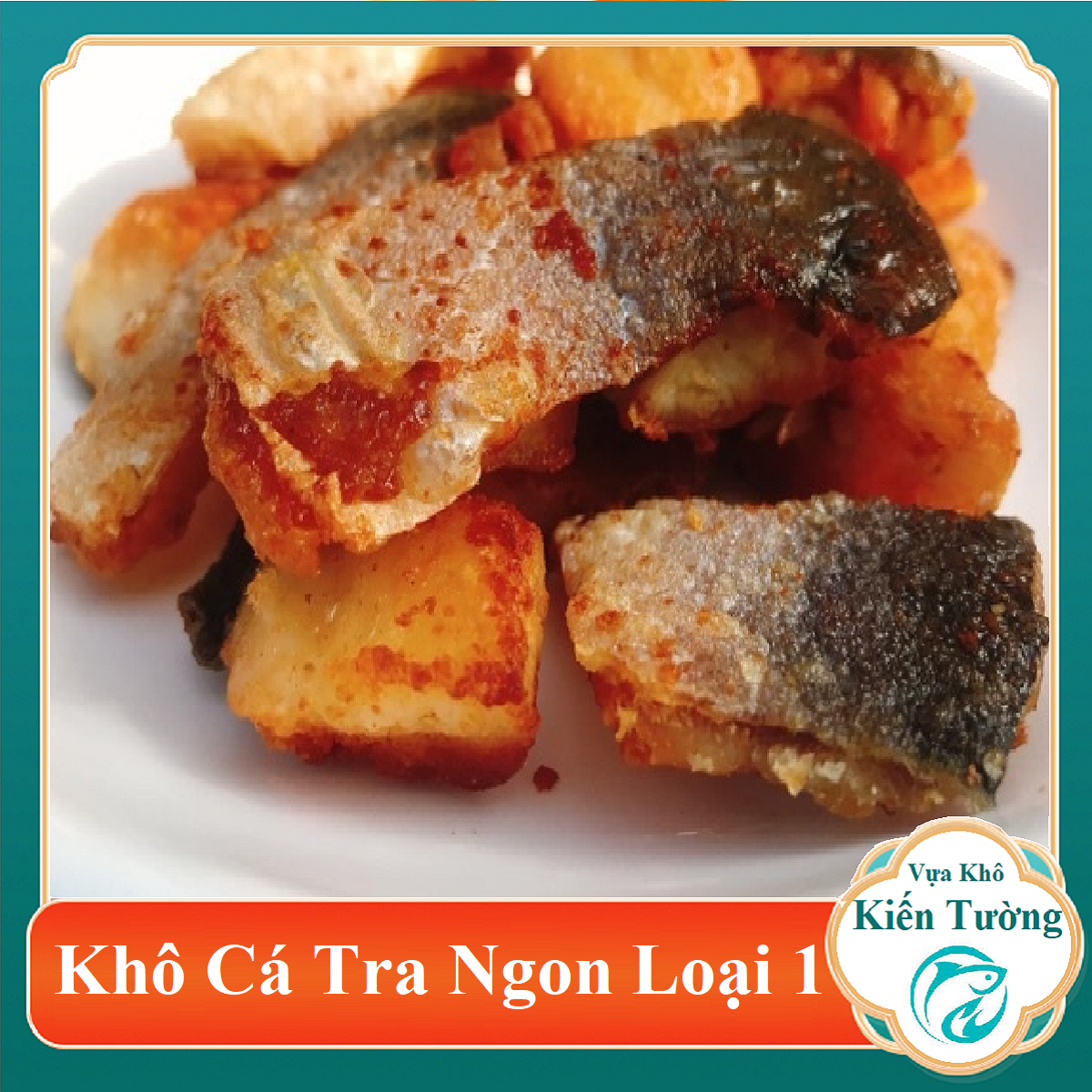 1kg KHÔ CÁ TRA PHỒNG THƠM NGON BỔ RẺ-Vựa Khô Kiến Tường