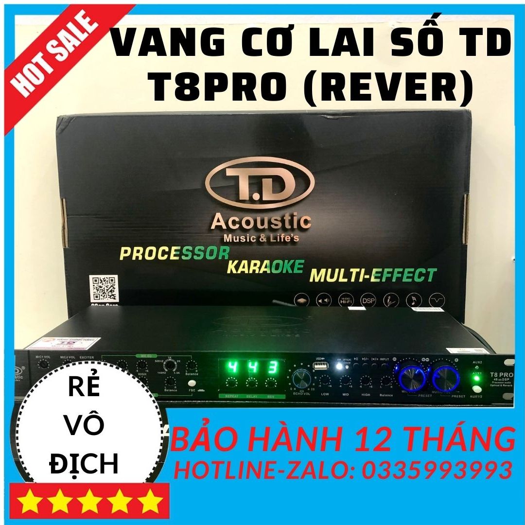 Vang cơ lai số td t8pro , vang cơ t8pro