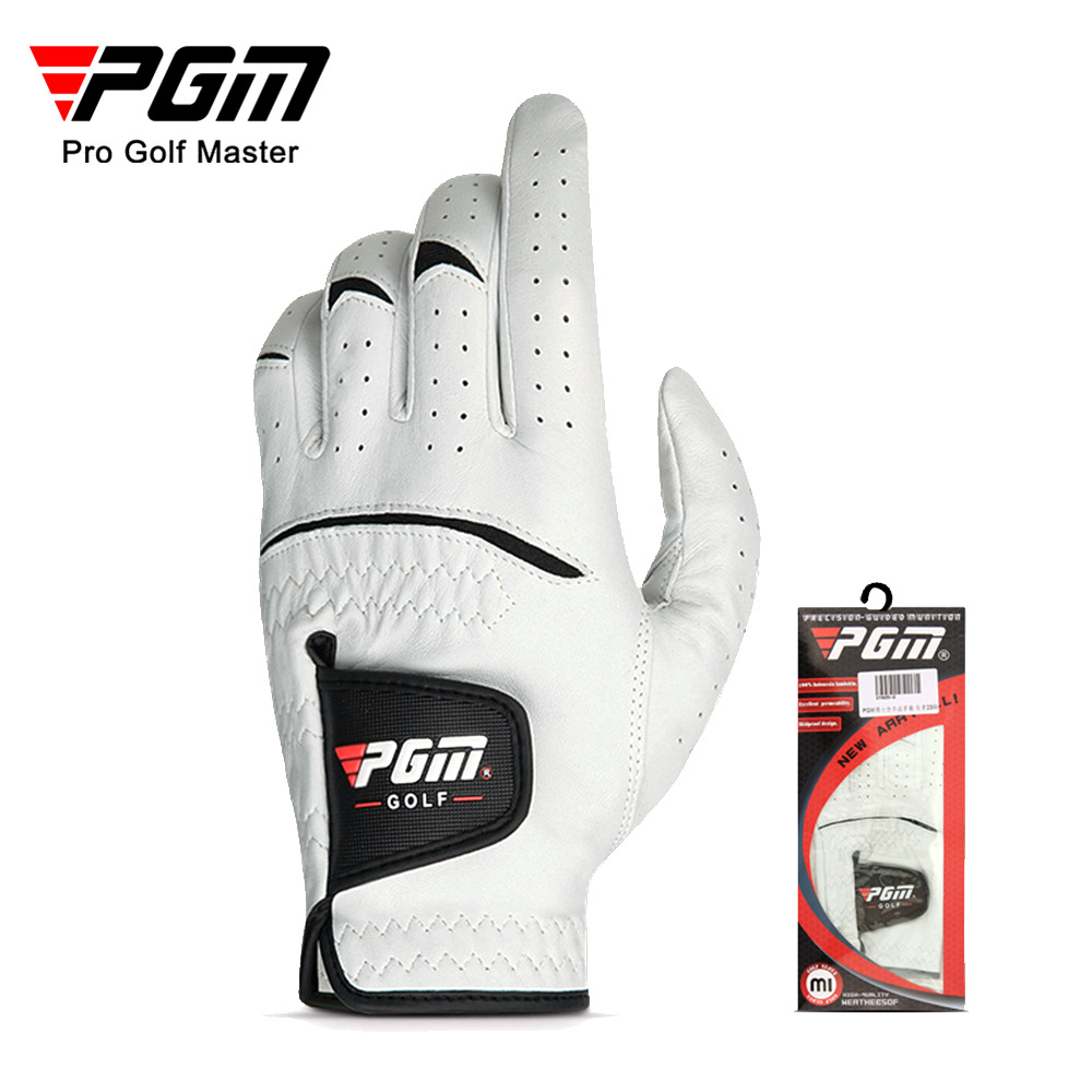 PGM golf găng tay đánh golf nam tay trái  tay phải đơn Lông cừu Găng tay nam Chống trượt và thoáng khí ST025
