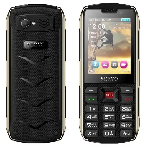 Điện thoại giá rẻ 4 sim servo h8 có thay đổi giọng nói - pin khủng