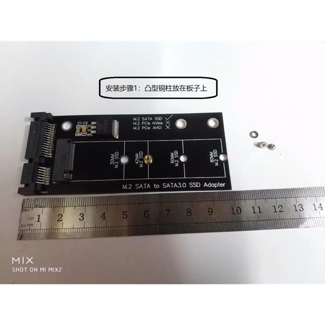 Bộ chuyển mạch ssd m2 sata sang sata 3.0
