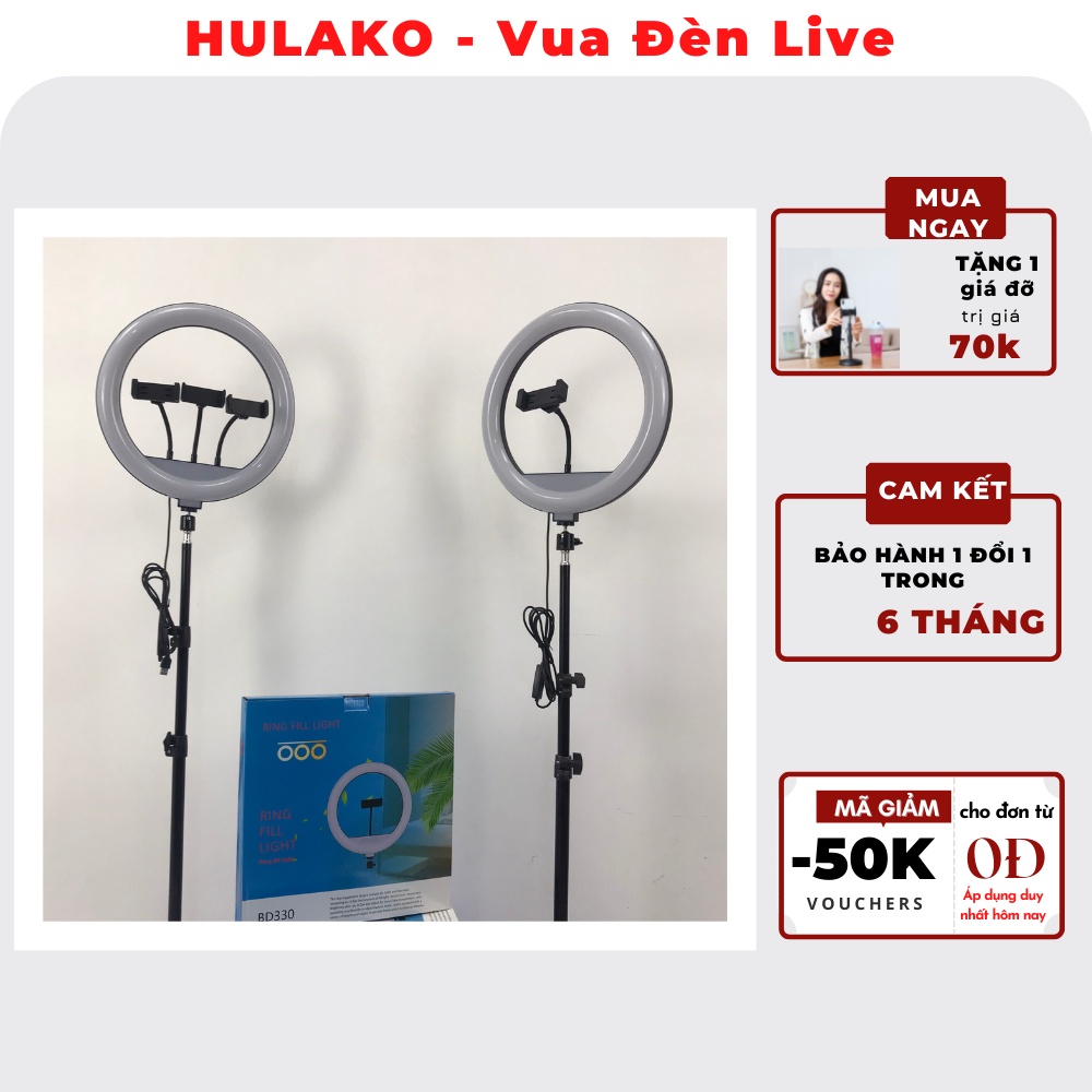 Đèn Livestream D33cm Quay ticktok , livestream, Phun Xăm, livestream bán hàng