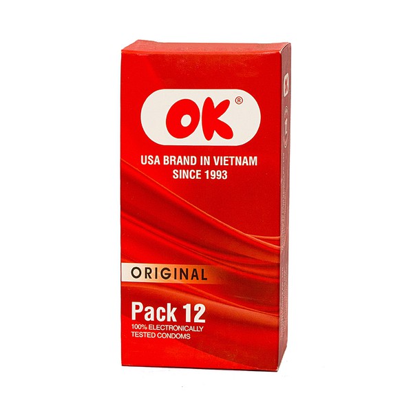 Bao Cao Su Ok Original Hộp 12 Cái