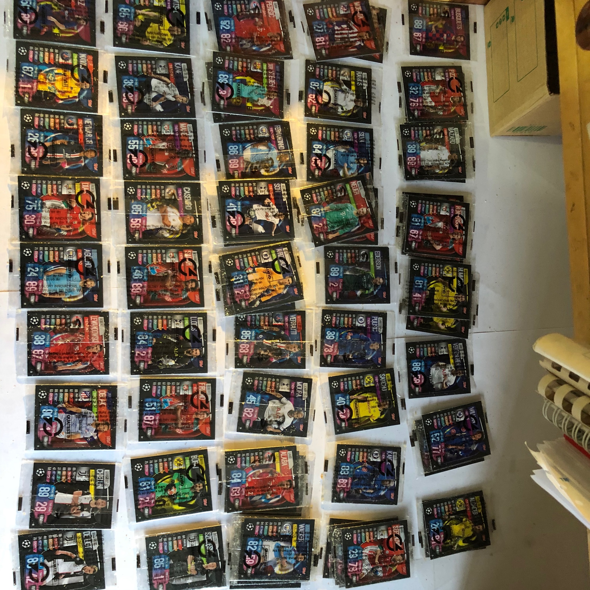 10 thẻ Poca Match Attax mùa 19/20