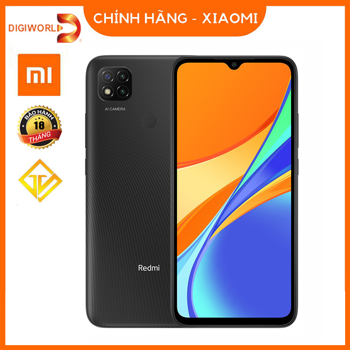 Điện thoại Xiaomi Redmi 9C (3GB/64GB) Mới nguyên seal 100% - Hàng Nhập Khẩu