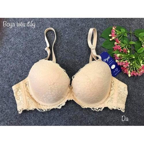 [HCM]Áo Nâng Ngực Boya 029HW Mút Dày 5cm Siêu Đẩy Phối Ren Xuất Khẩu Áo ngực BoYa ren mút dày siêu đẩysiêu nâng tạo kheÁo ngực Boya ren siêu nâng siêu đẩy gom khe