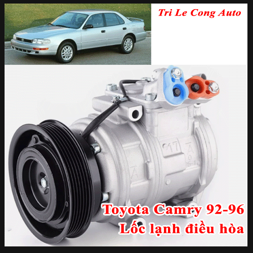 Lốc lạnh máy nén điều hòa Camry 92-96 Toyota 94 95 1996 số sàn tự động cơ máy 2.2 3.0 bộ puly đầu mặt hít nhập Mỹ v6 Giá 3,641,359 Đồng*Miễn phí vận chuyển