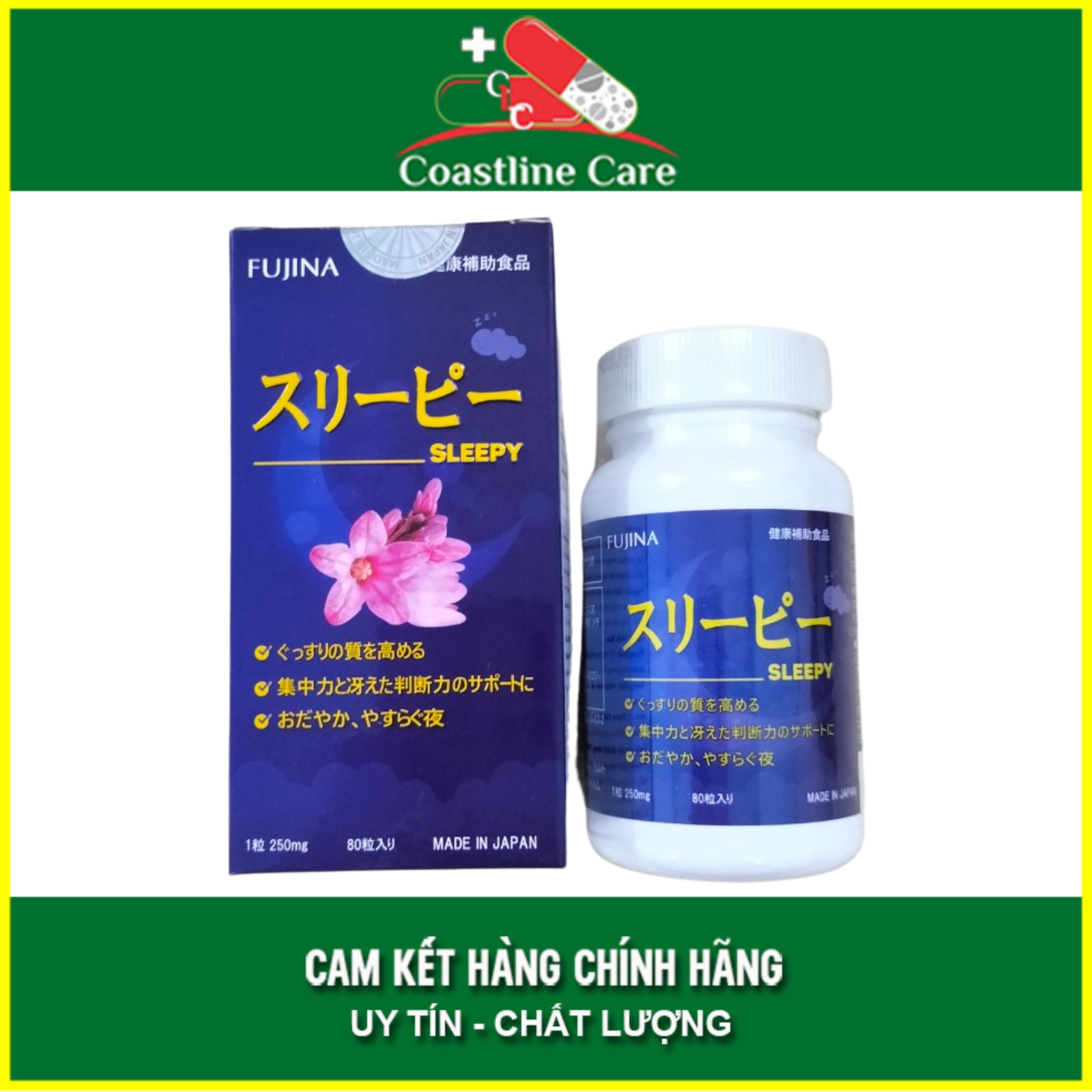 Sleepy hỗ trợ ngủ ngon giấc, dễ đi vào giấc ngủ - CLC Pharmacy