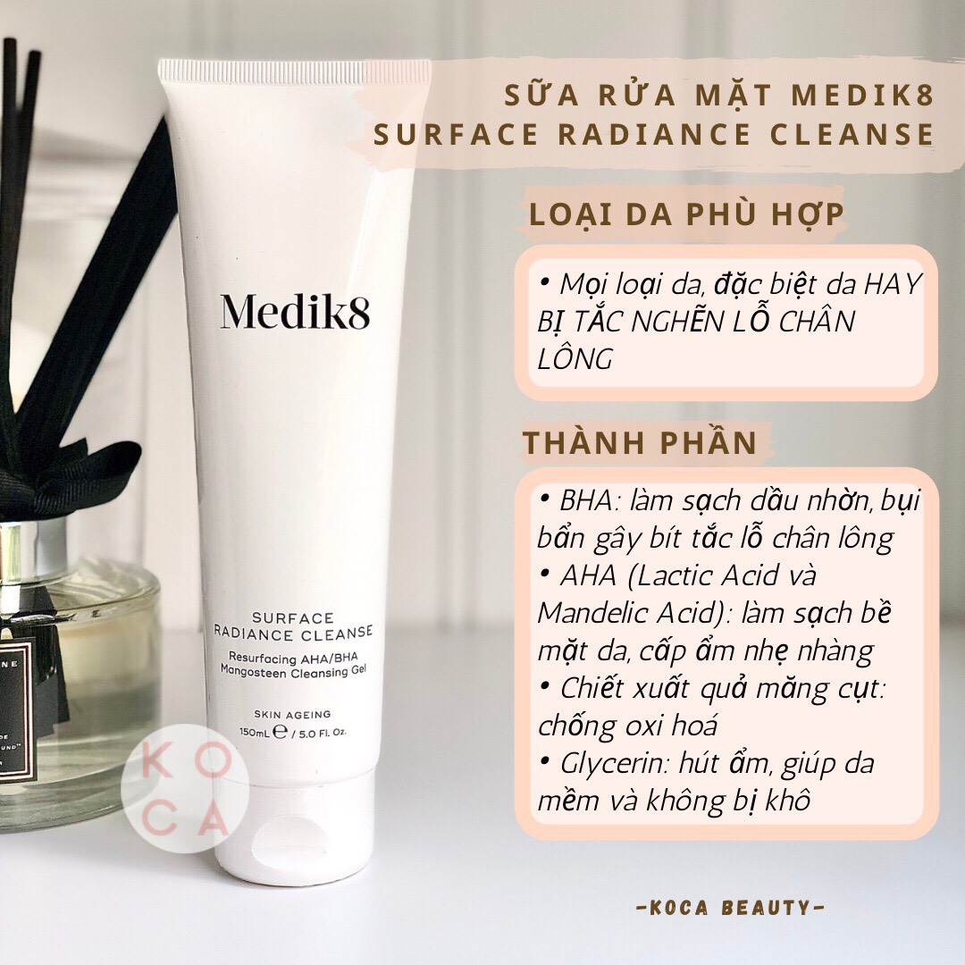 Sữa rửa mặt Surface Radiance Cleanser