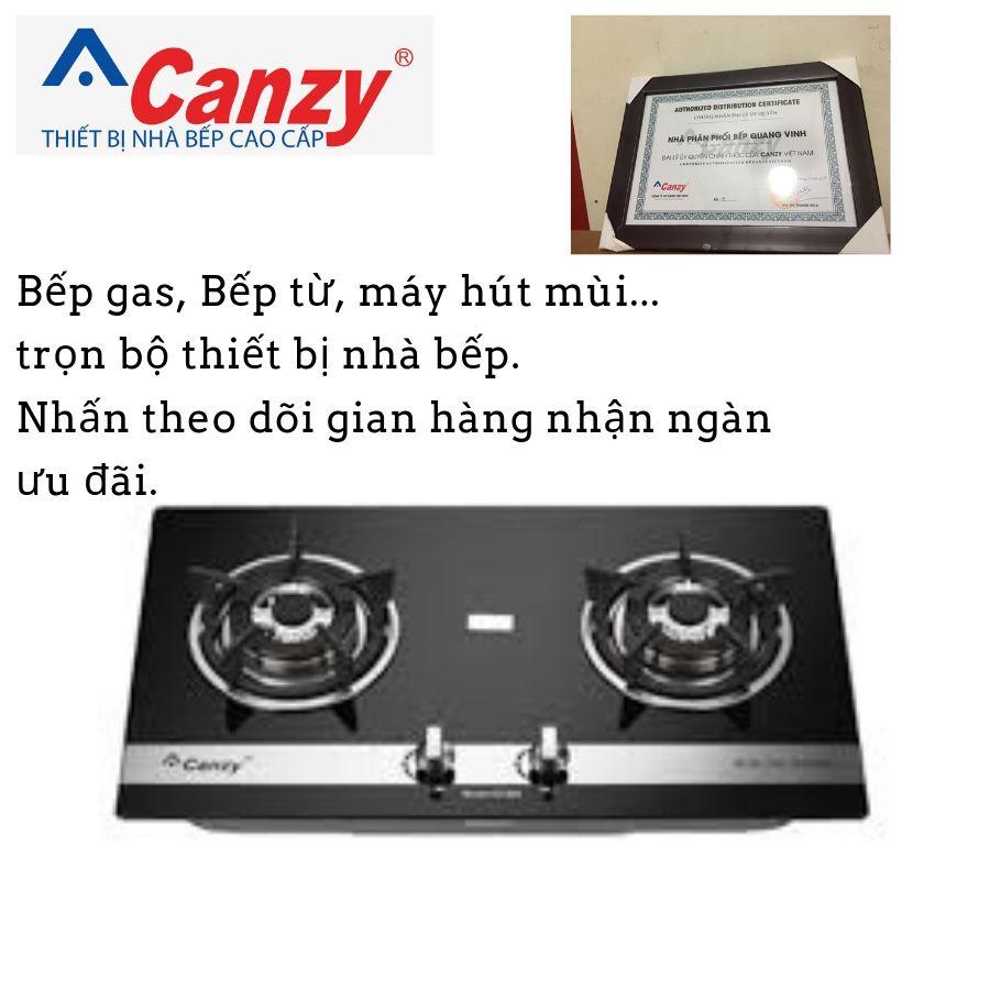 Bếp gas âm canzy cz 862, bếp gas cảm ứng ngắt gas tự động-quang vinh