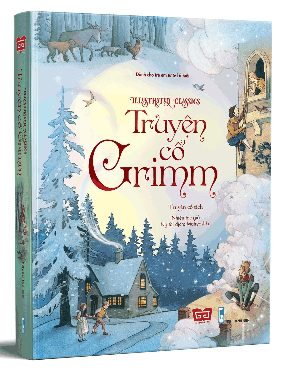 Sách - Illustrated Classics - Truyện Cổ Grimm (DTI) - Newshop