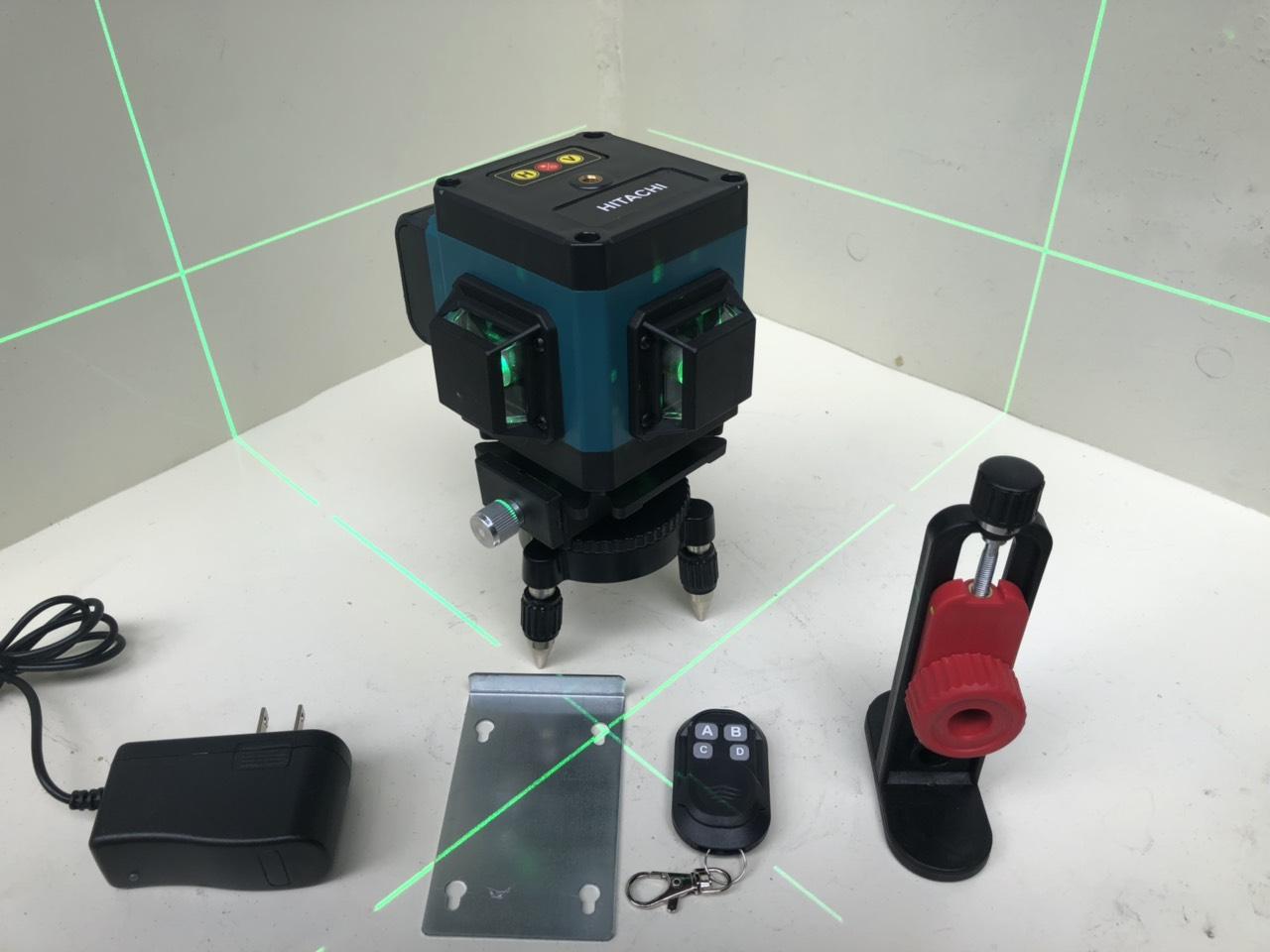 Máy laser 12 tia xanh , máy cân bằng lare