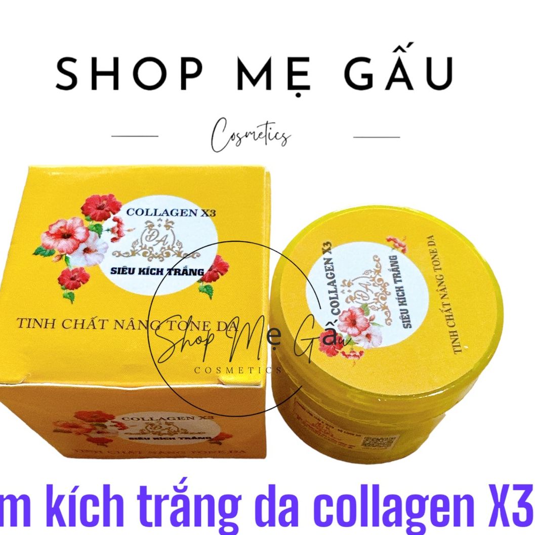 Kem kích trắng collagen X3