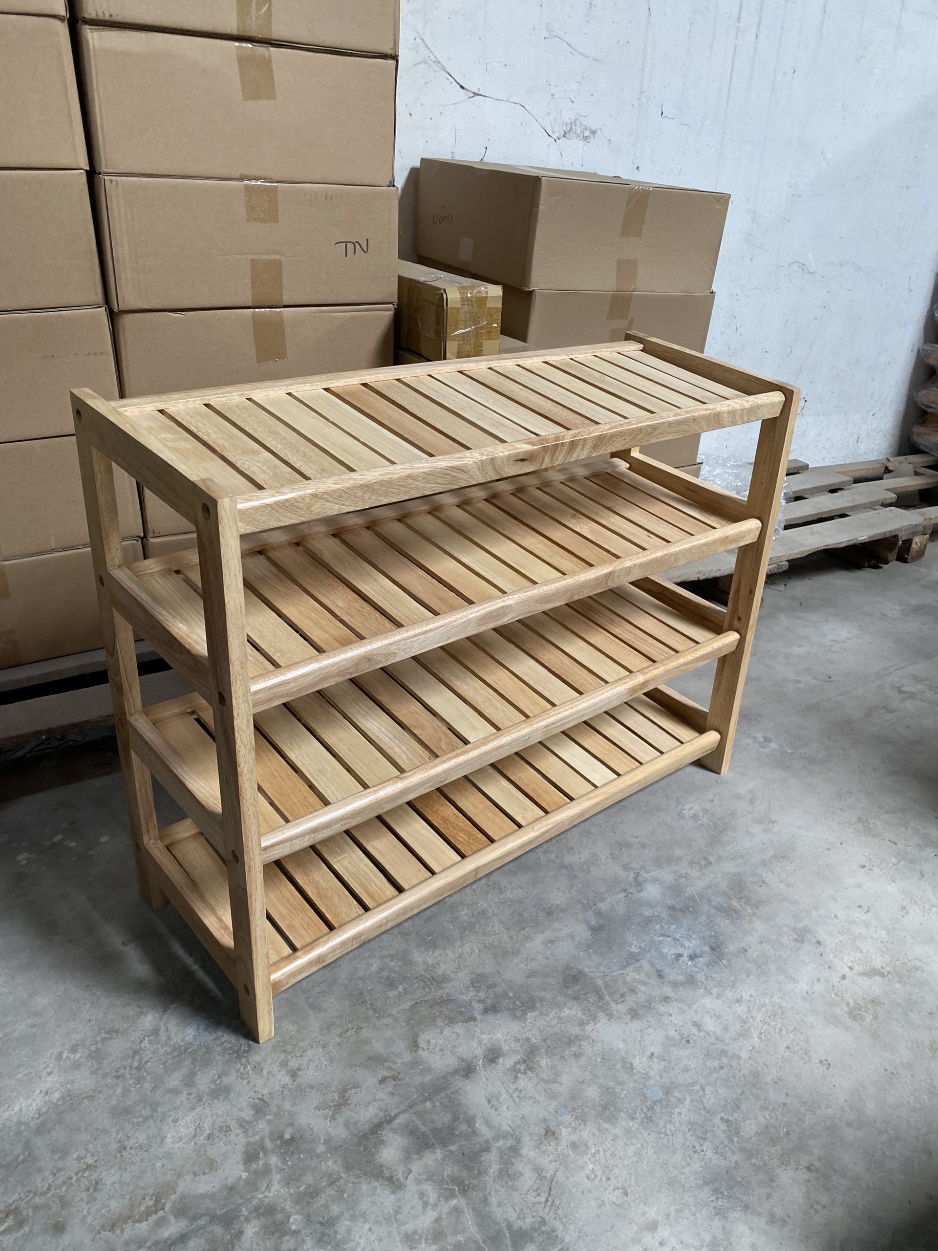 Kệ để giày dép 4 tầng ngang 80cm kệ đa năng kệ lắp ráp
