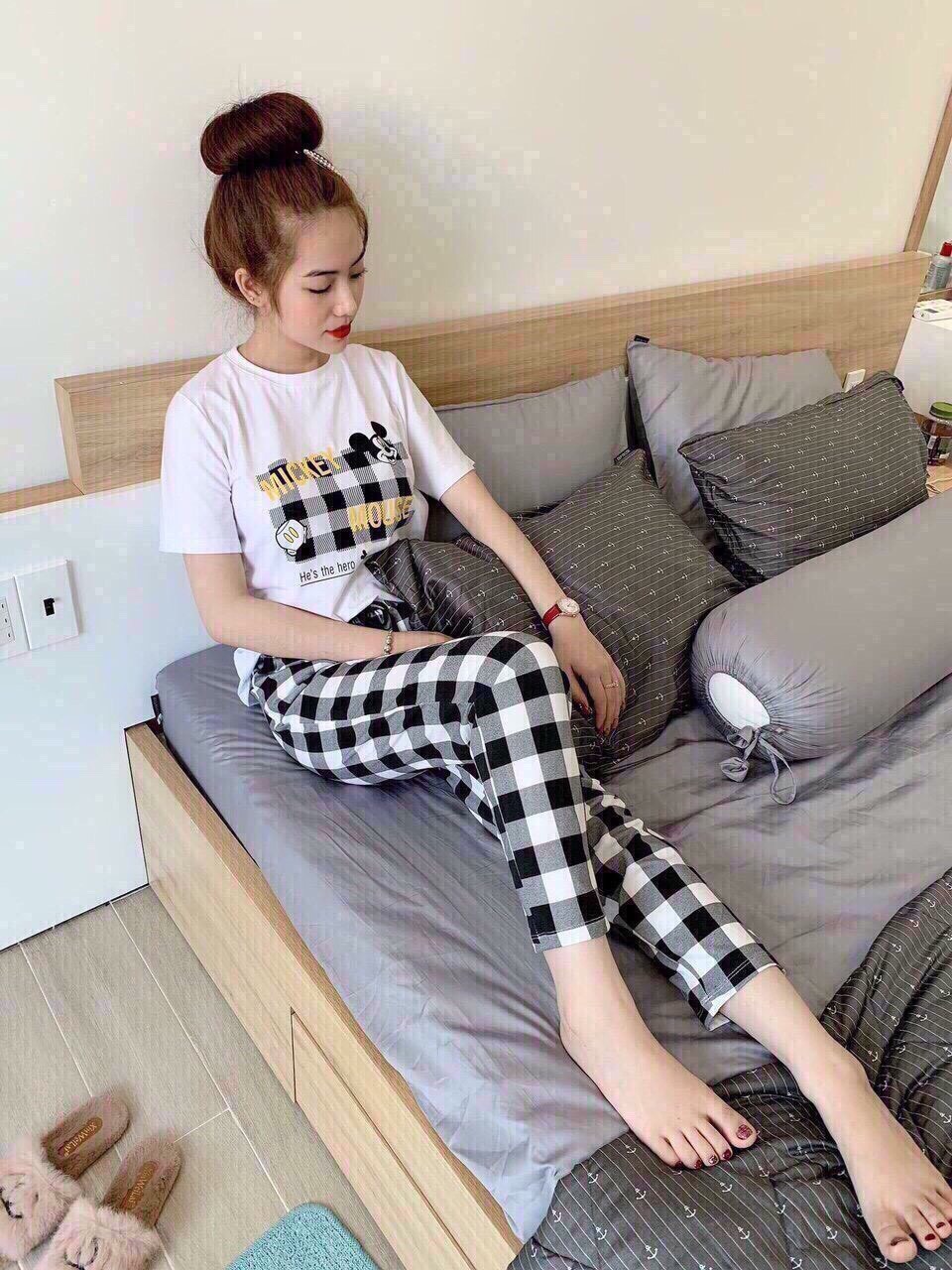Sét nguyên bộ baby thun kate da cá dễ thương mtb106