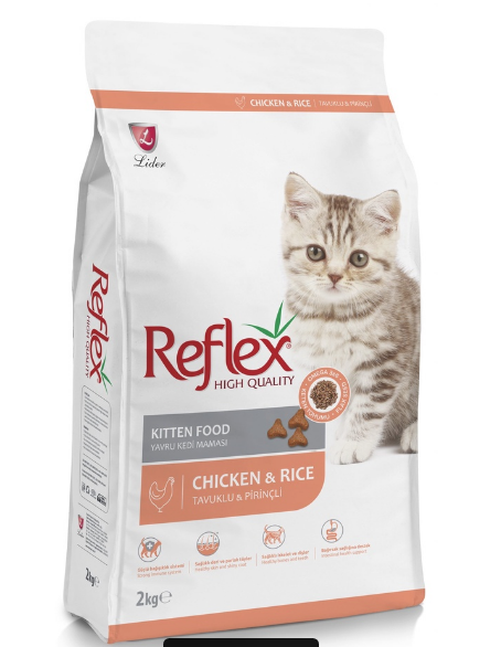 Hạt mèo reflex chicken kitten
