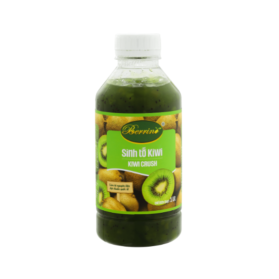 Sinh tố Berrino Kiwi chai 1L