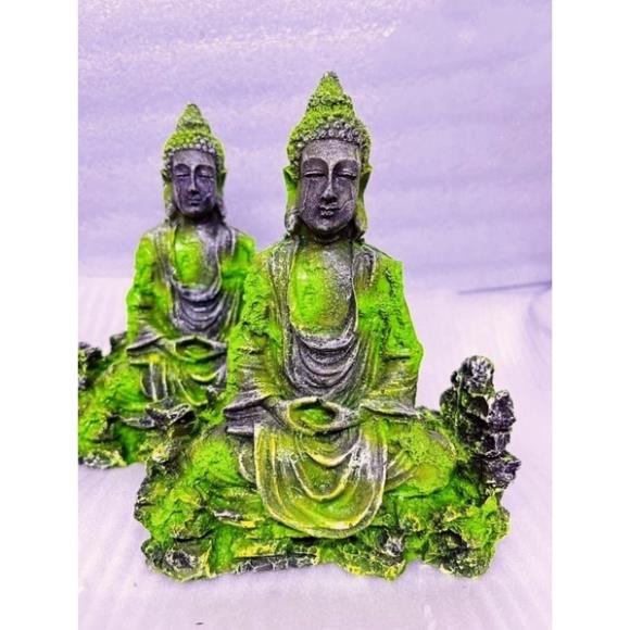 Tượng phật thiền trang trí bể cá