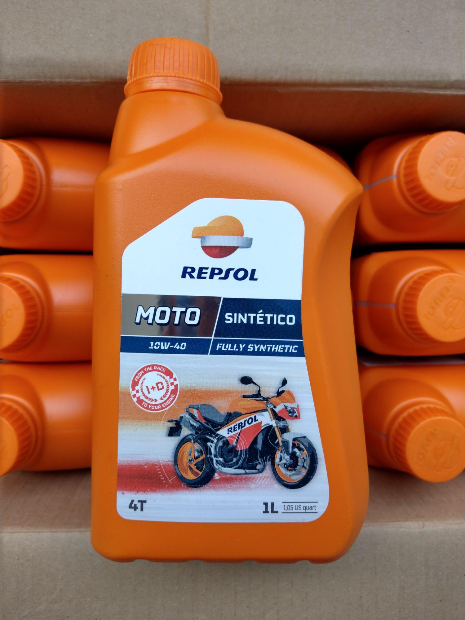 Nhớt Repsol Moto Sintetico 10W40 1L (100% Tổng Hợp)