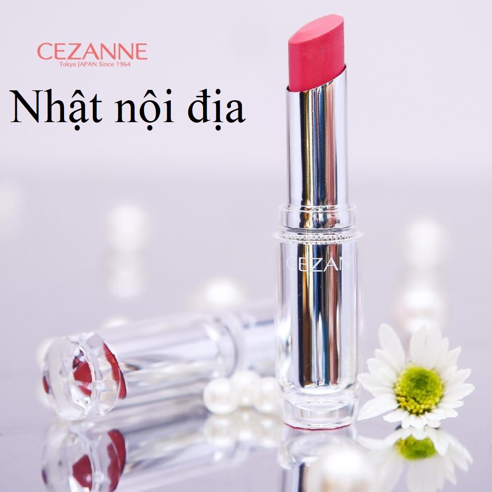 Son Cezanne Lasting Gloss Lip dưỡng mềm môi Nhật bản nội địa