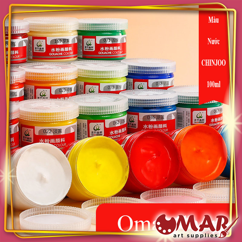 Màu Nước Lẻ CHINJOO Cao Cấp Hũ 100ml