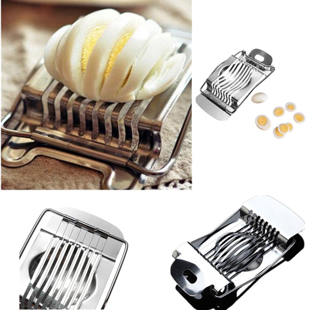 Dụng cụ cắt trứng luộc + cà chua + nấm ....