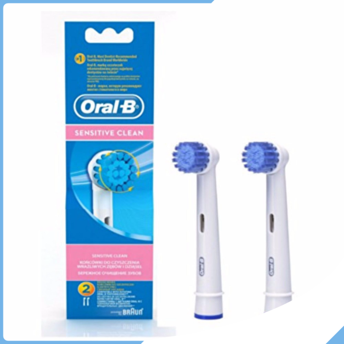 Bộ 2 đầu bàn chải điện thay thế Oral-B Sensitive Clean - Made in Germany