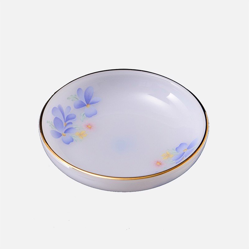 Đĩa tương, đĩa chấm thủy tinh ngọc USA Home Set(sứ Mỹ), nhập khẩu Thái Lan, an toàn cho sức khỏe KokiaHome (1 cái)