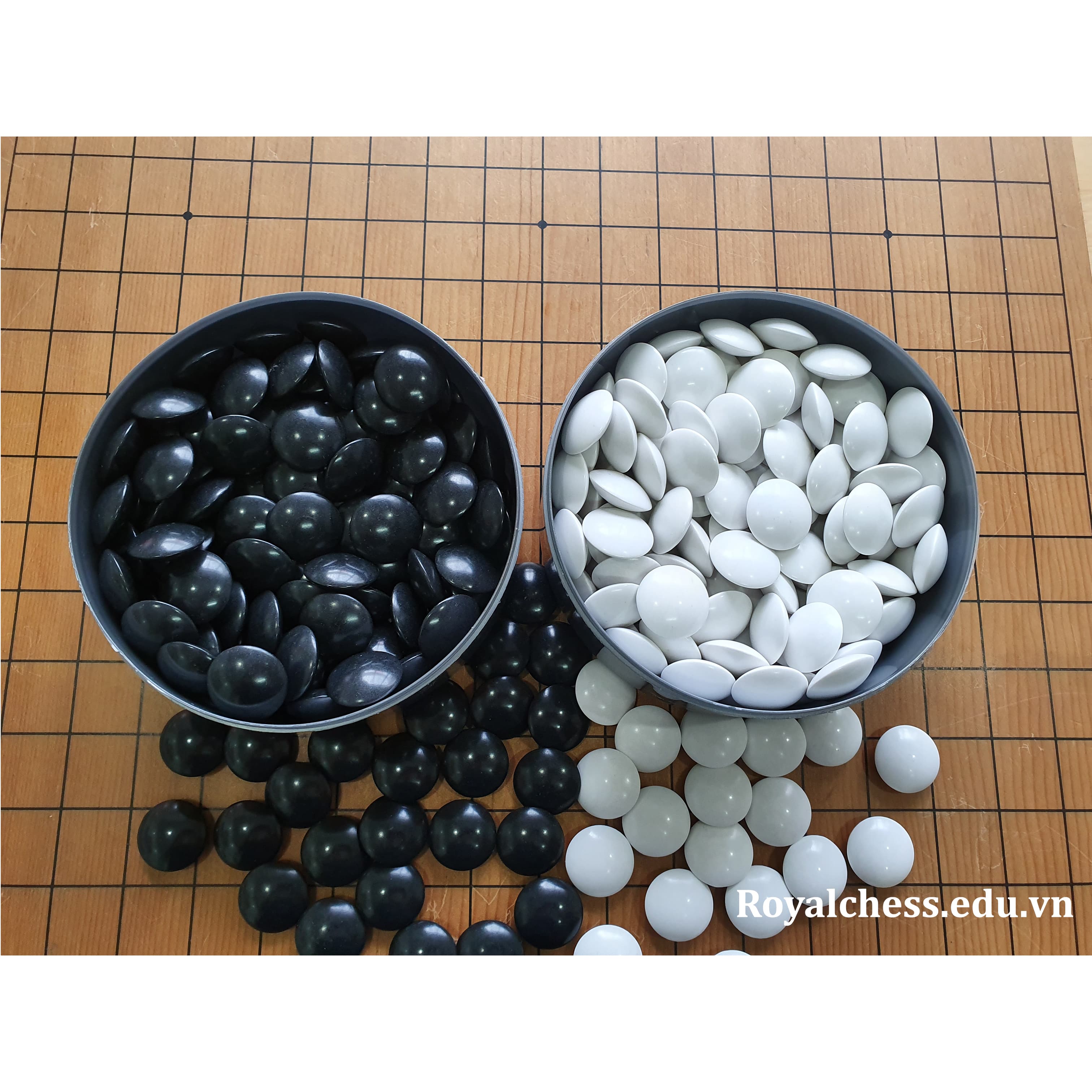 Bộ cờ vây phổ thông nhựa RoyalChess