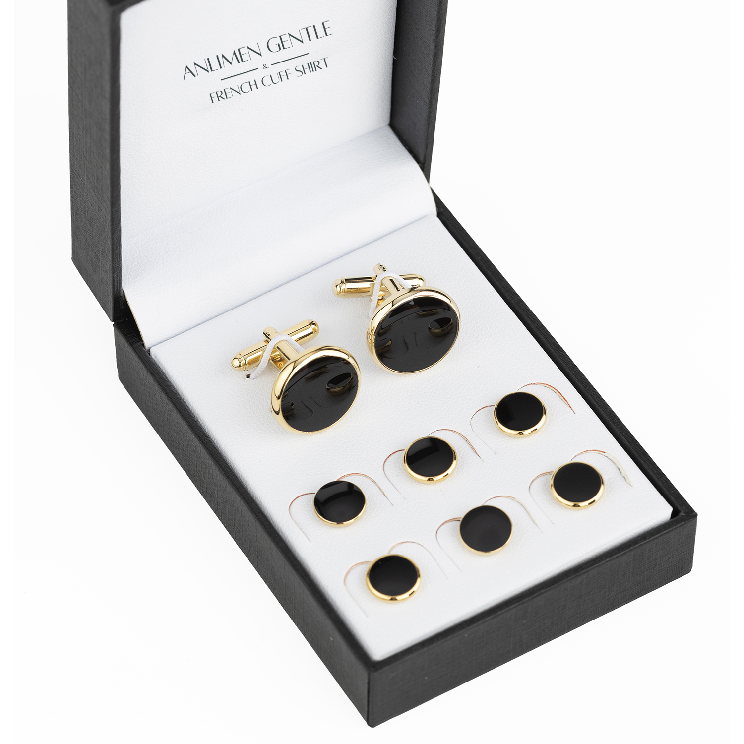 Bộ phụ kiện tuxedo studs set anlimen & gentle - agcs02