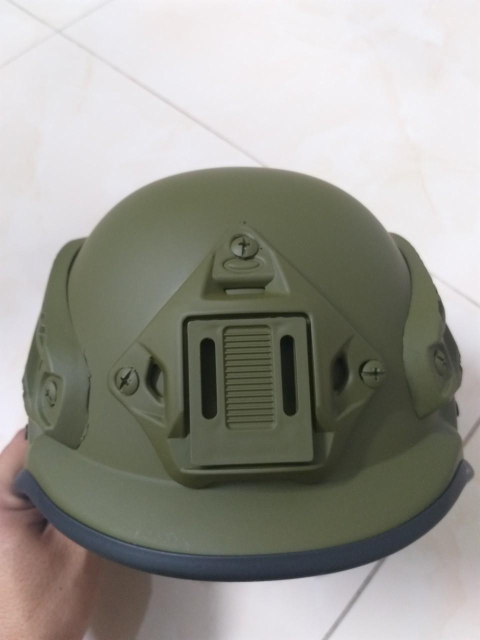 [HCM]Nón bảo hiểm lính vành cao cấp