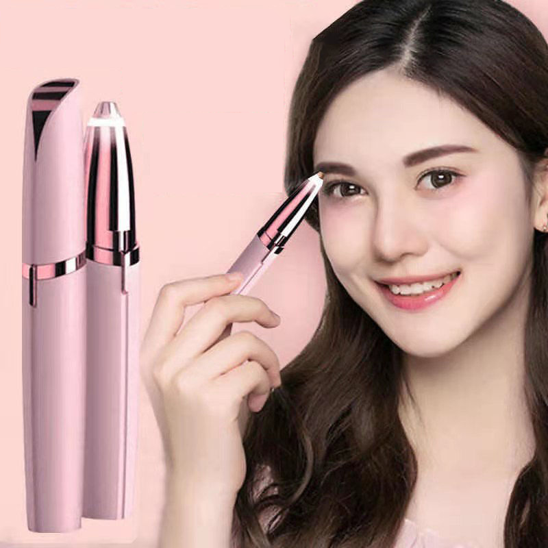 Bút tỉa lông mày cao cấp - máy tỉa lông mày thẩm mỹ cho phái đẹp - tỉa lông tơ mặt, ria mép - đầu tỉa an toàn 360 độ