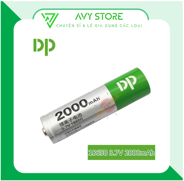 Pin sạc dp-li01 2000 mah hàng chuẩn cao cấp