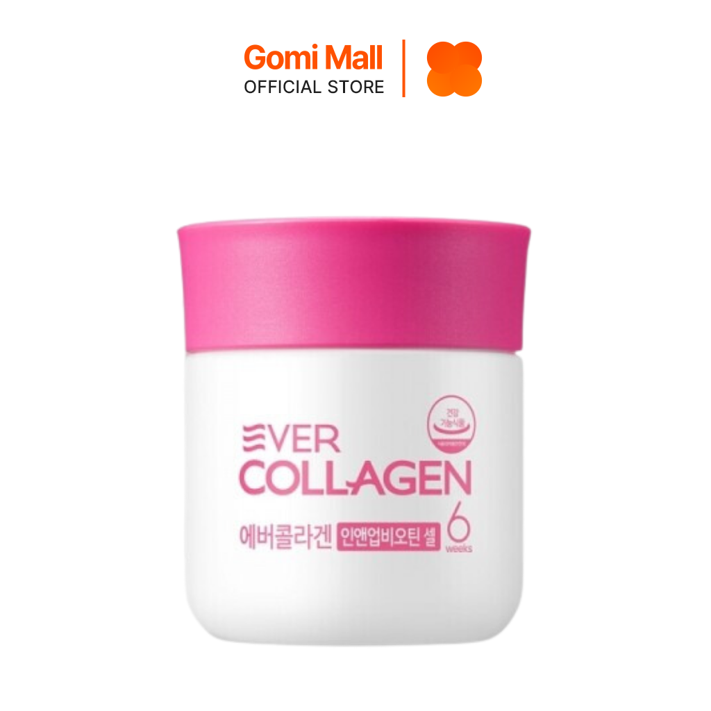 Viên uống collagen Ever Collagen In & Up Biotin Cell 4 Weeks làm đẹp da Gomi Mall