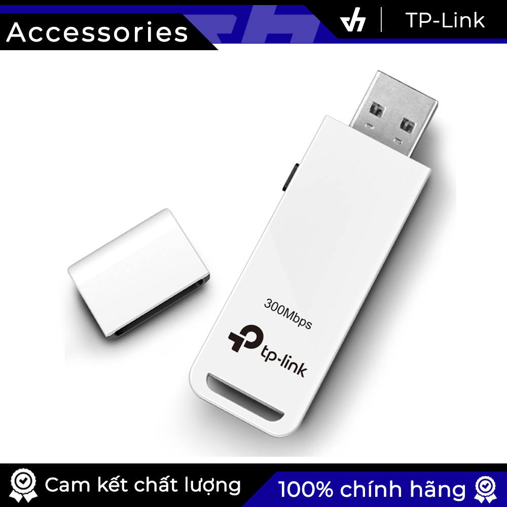 USB Wifi TP-Link TL-WN821N - USB thu sóng wifi ăng-ten ngầm lớn, thu sóng tốt, ổn định