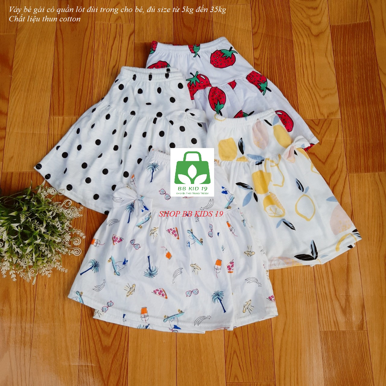Váy bé gái size 3 từ 9-16kg