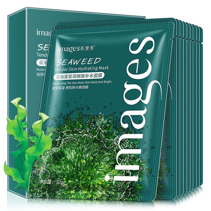 Mặt nạ tảo biển hộp 10 miếng